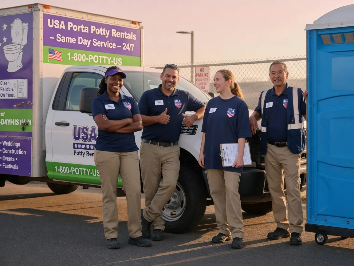 Porta Potty Rental company in Tekoa, WA